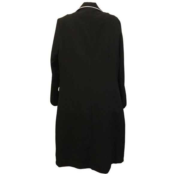 Angel Eye London Size 10 Black Coat Piping - Picture 4 of 5